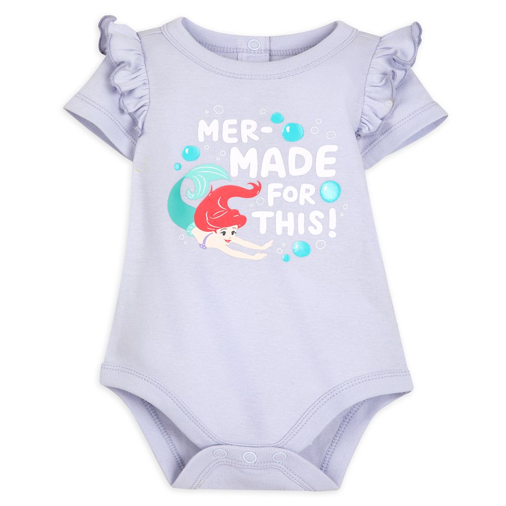 Ariel Bodysuit for Baby – The Little Mermaid available online