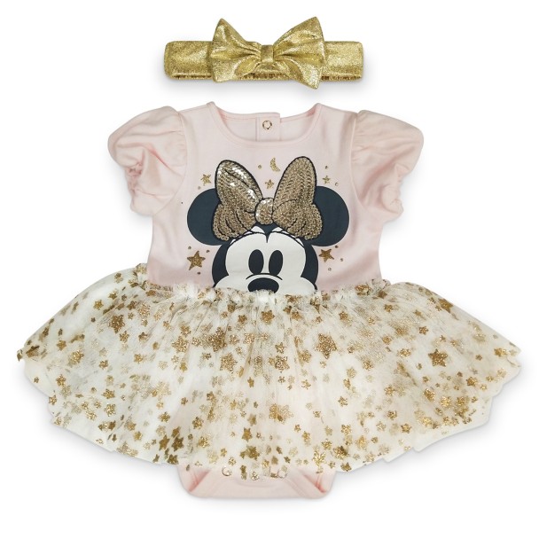 Minnie Mouse Tutu Bodysuit for Baby