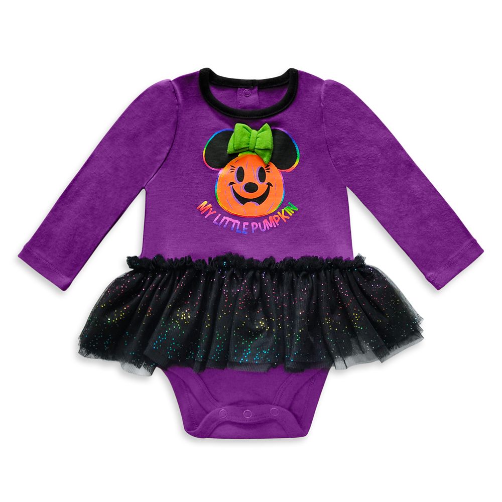 Minnie Mouse Halloween Bodysuit with Tutu for Baby