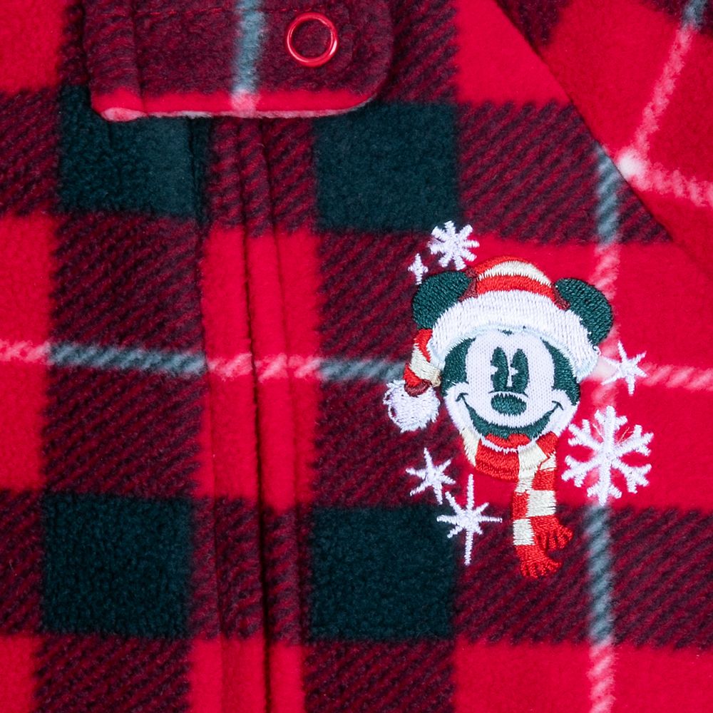 Mickey Mouse Holiday Blanket Sleeper for Baby – Personalized