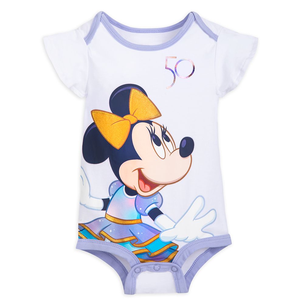 Minnie Mouse Bodysuit for Baby ? Walt Disney World 50th Anniversary