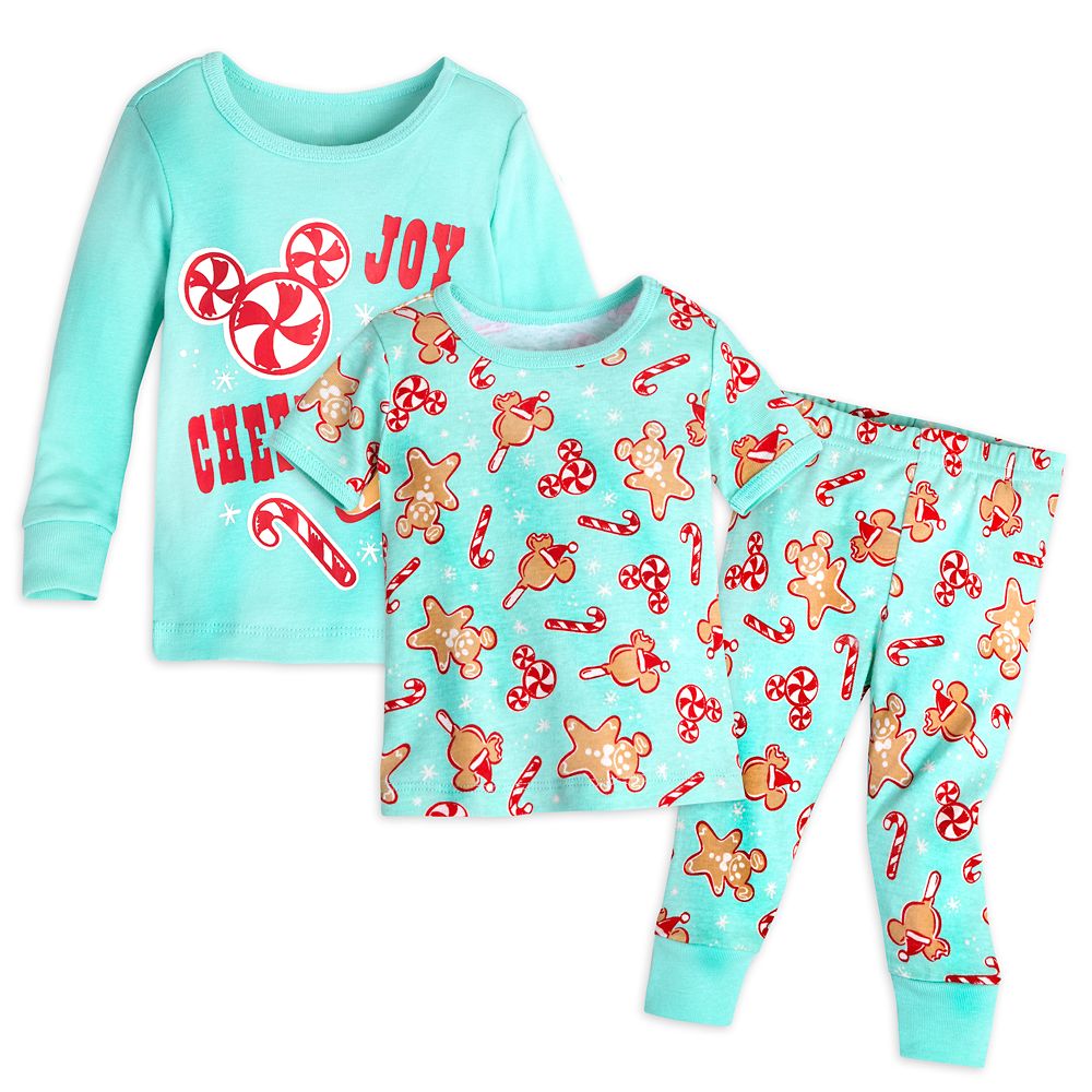 Mickey Mouse Holiday Treats Three-Piece Sleep Set for Baby