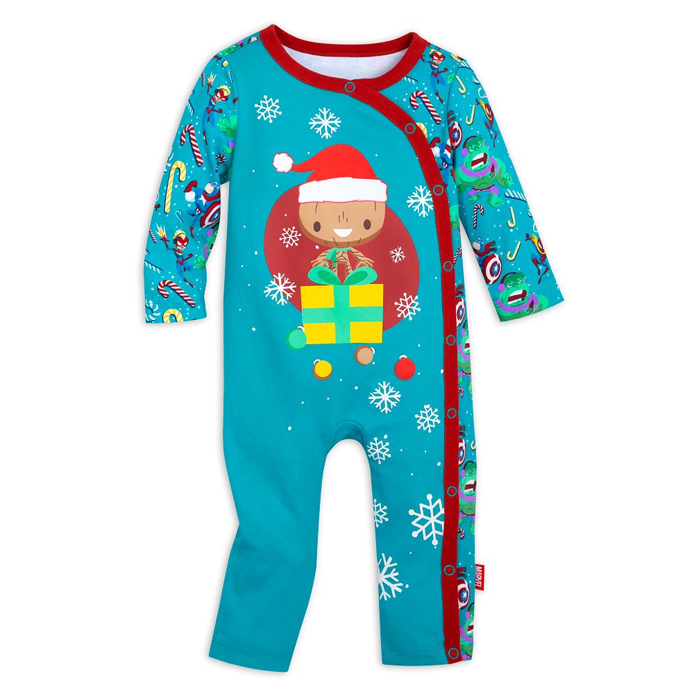 Marvel Christmas Stretchie Sleeper for Baby now available online