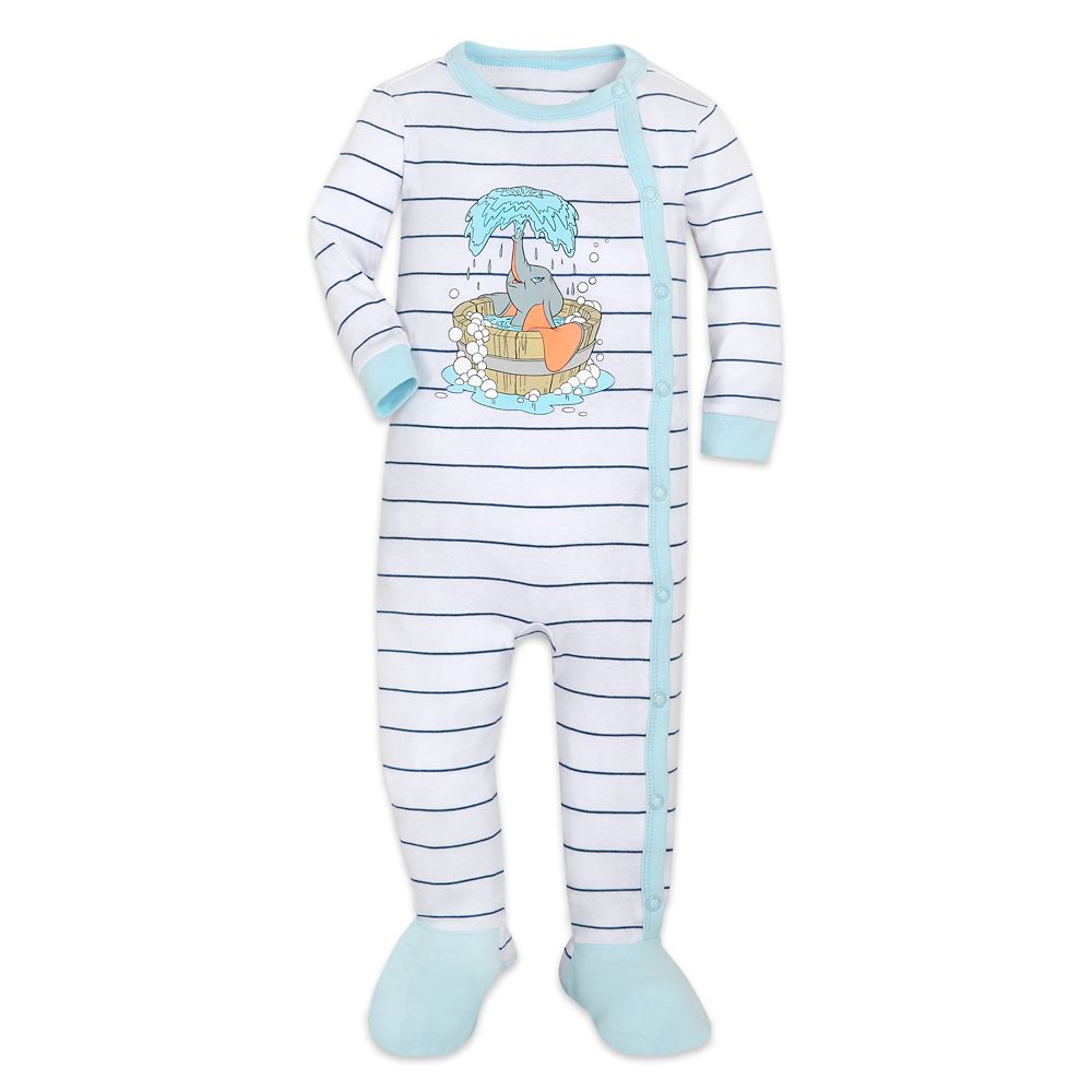 Dumbo Long Sleeve Stretchie Sleeper for Baby