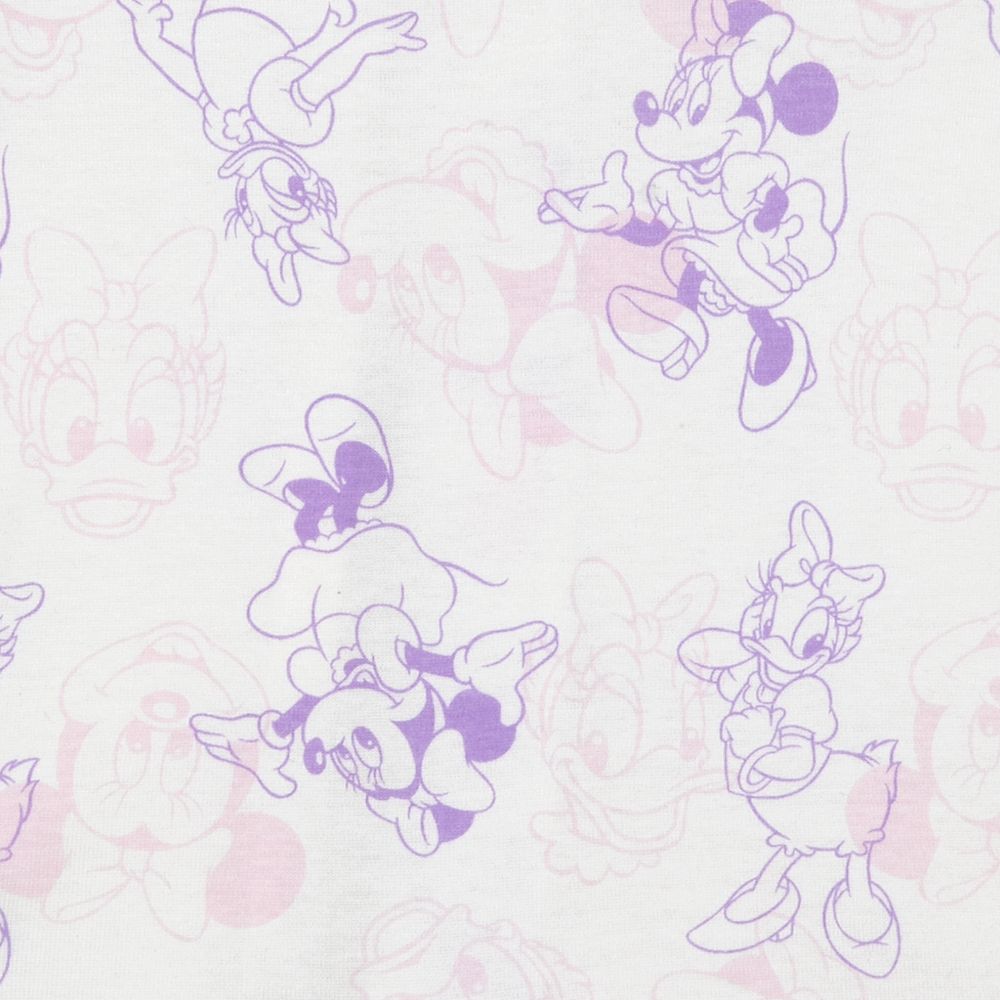 Minnie Mouse and Daisy Duck Stretchie Sleeper for Baby