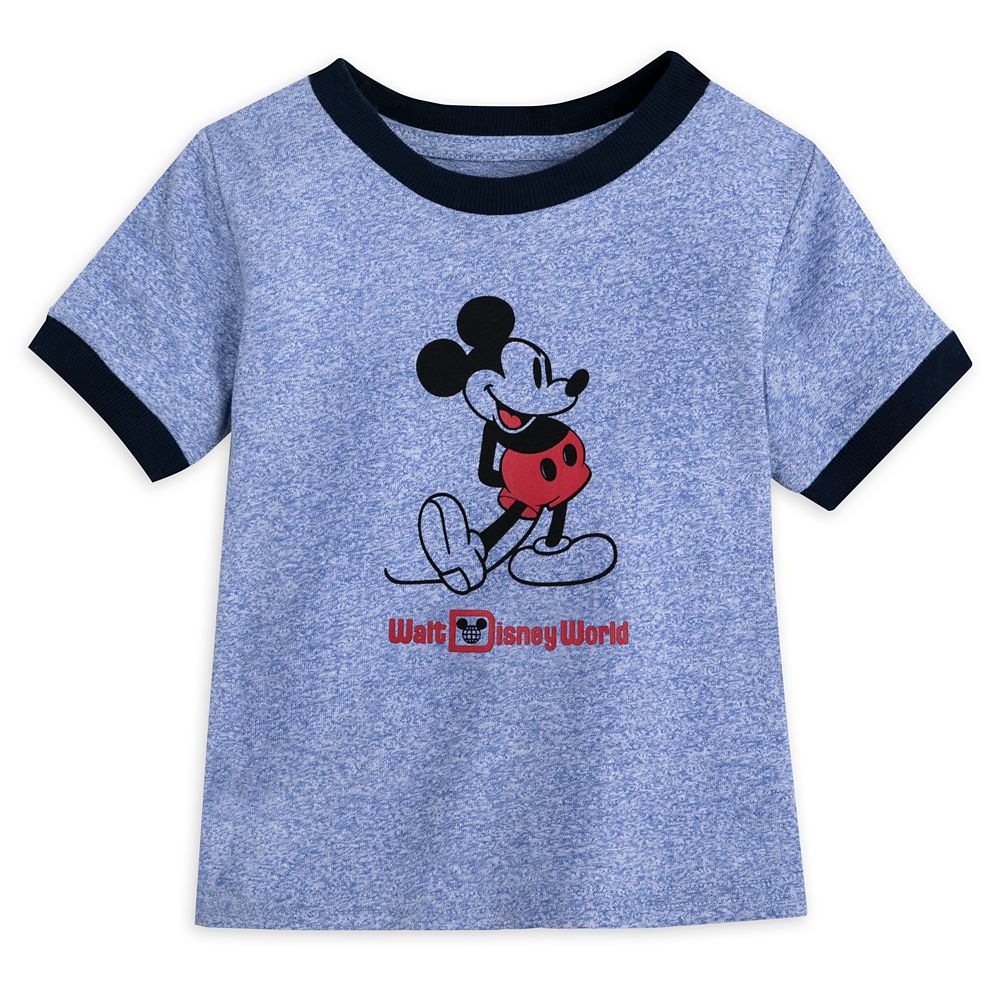 Mickey Mouse Classic Ringer T-Shirt for Baby  Walt Disney World  Blue