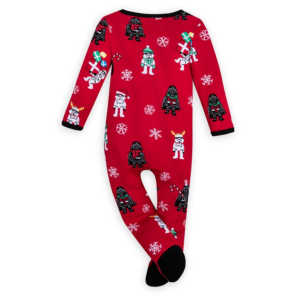 Star Wars Holiday Stretchie Sleeper for Baby by Munki Munki