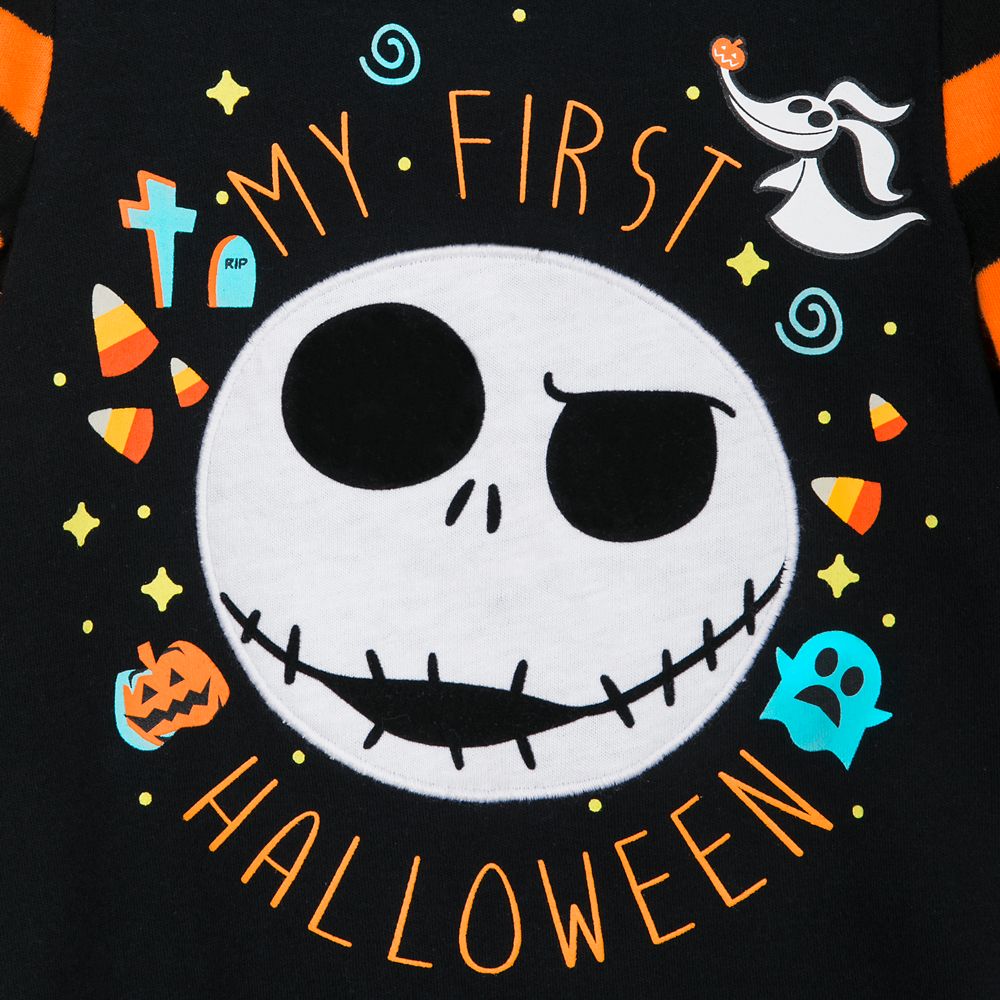 Jack Skellington Halloween Bodysuit for Baby