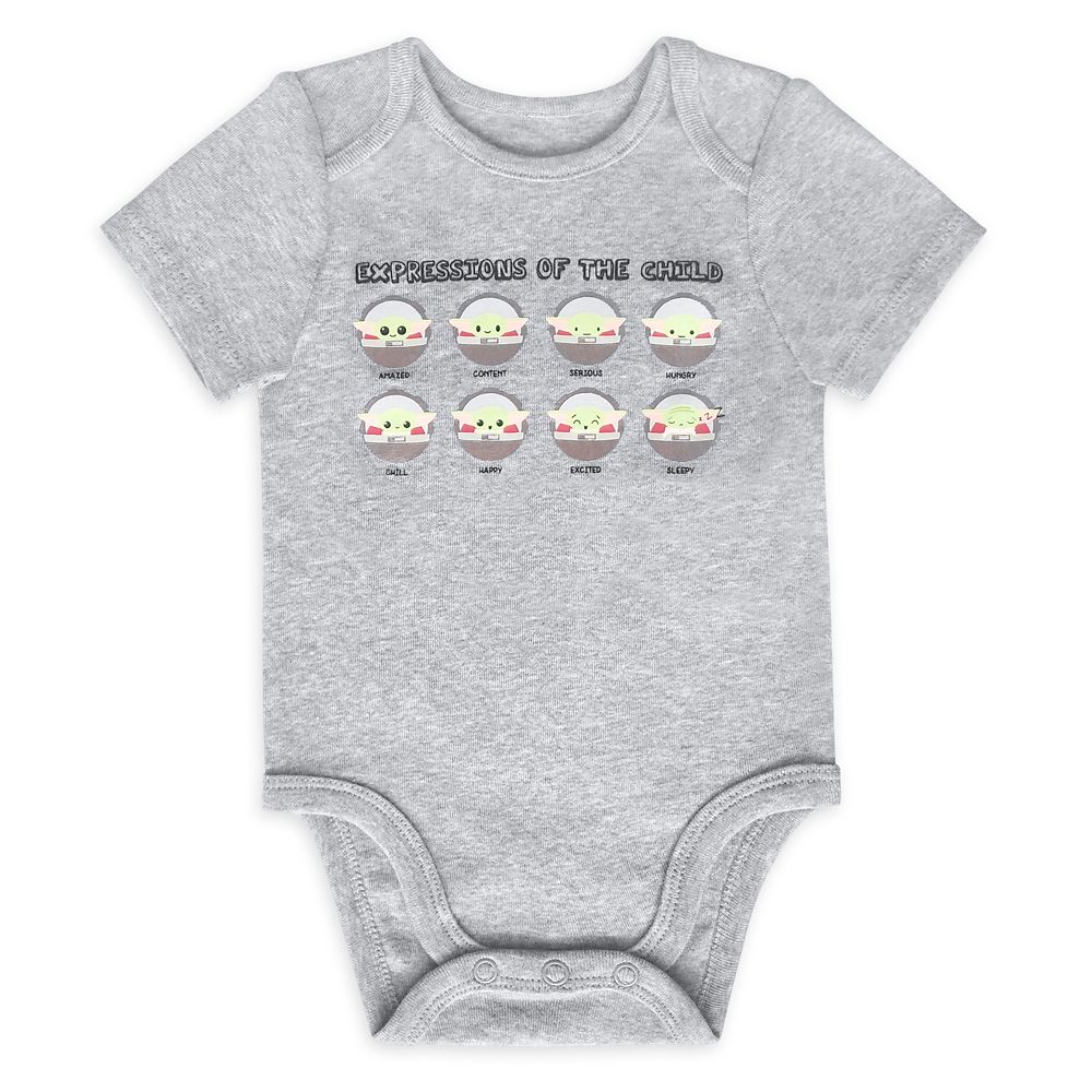 The Child ''Expressions'' Bodysuit for Baby – Star Wars: The Mandalorian