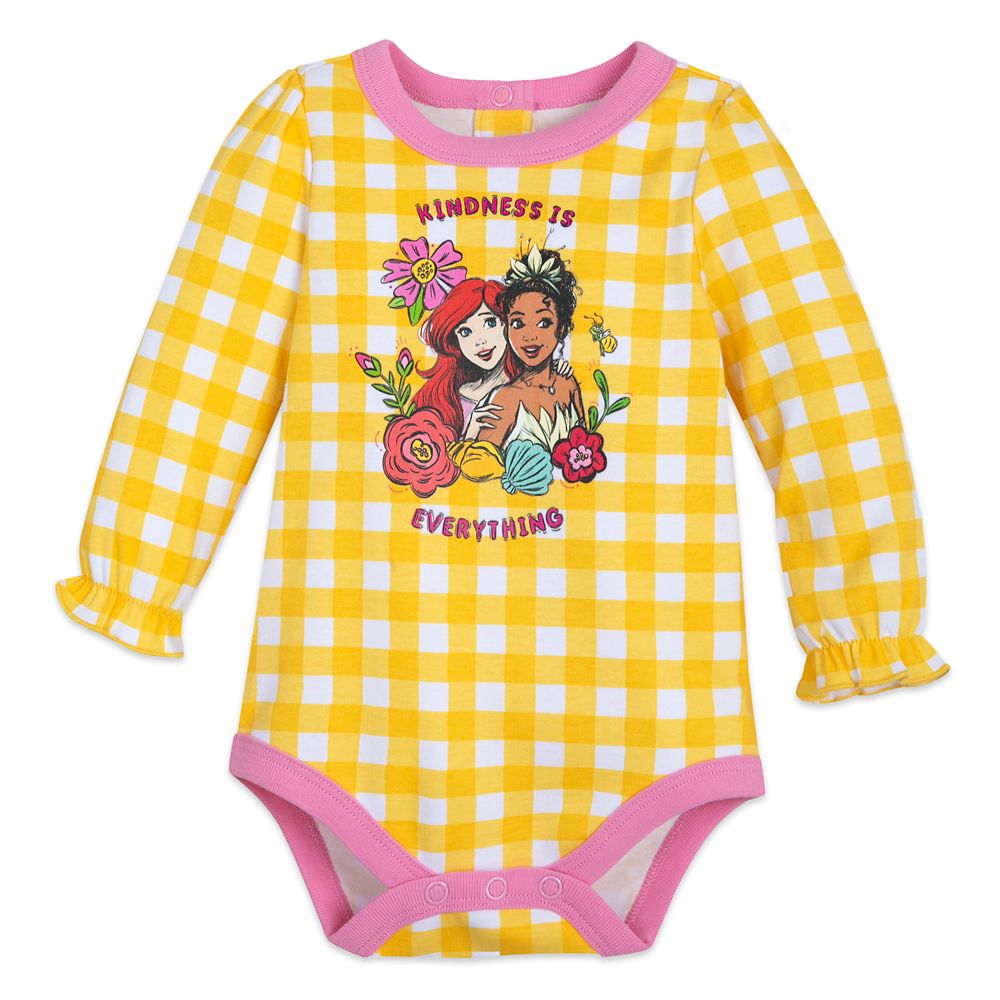 Disney Princess Long Sleeve Bodysuit for Baby is now available for purchase