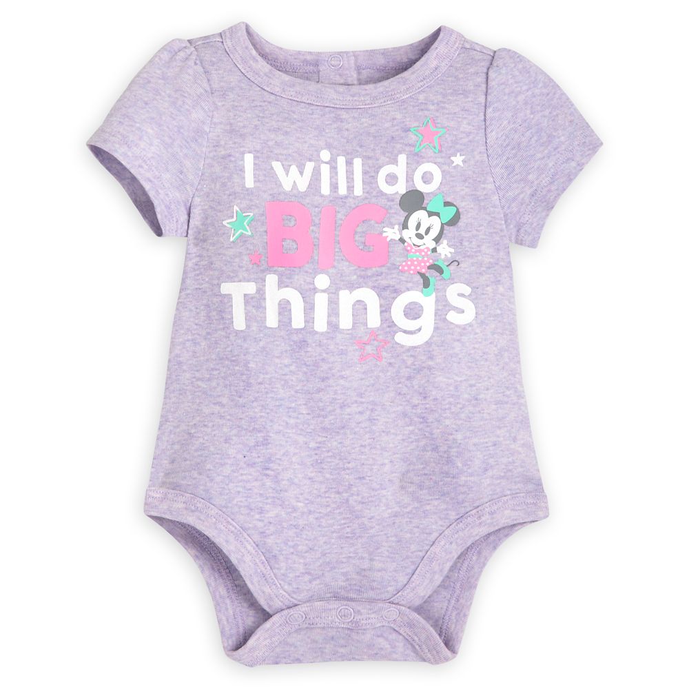 Minnie Mouse Bodysuit for Baby is available online for purchase