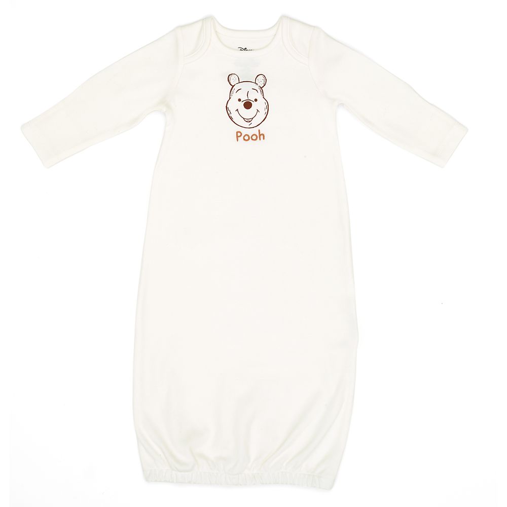 Winnie the Pooh and Piglet Sleeper Gown Set for Baby