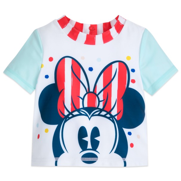 Minnie Mouse Rash Guard Swimsuit for Baby