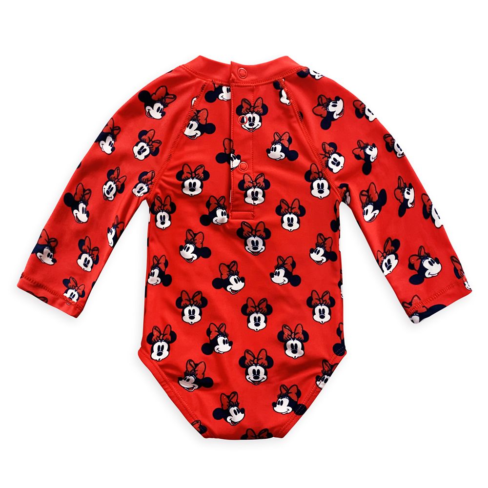 Minnie Mouse Rash Guard Swimsuit for Baby