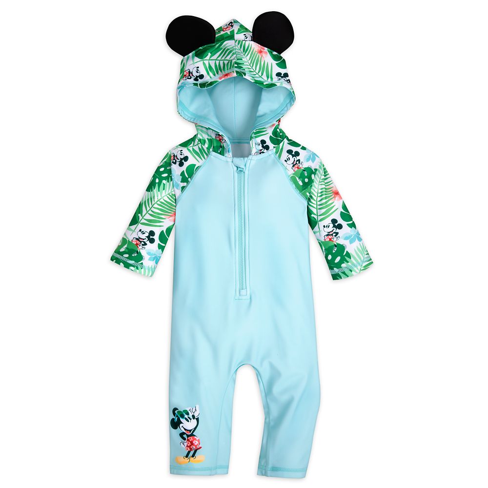 Mickey Mouse Tropical Hooded Wetsuit for Baby