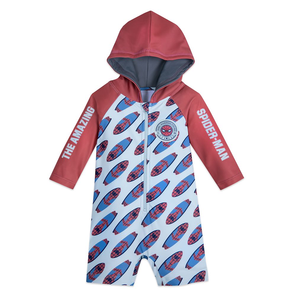 Spider-Man Hooded Bodysuit for Baby has hit the shelves
