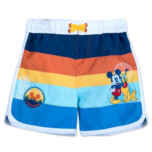 Mickey Mouse and Pluto Swim Trunks for Baby