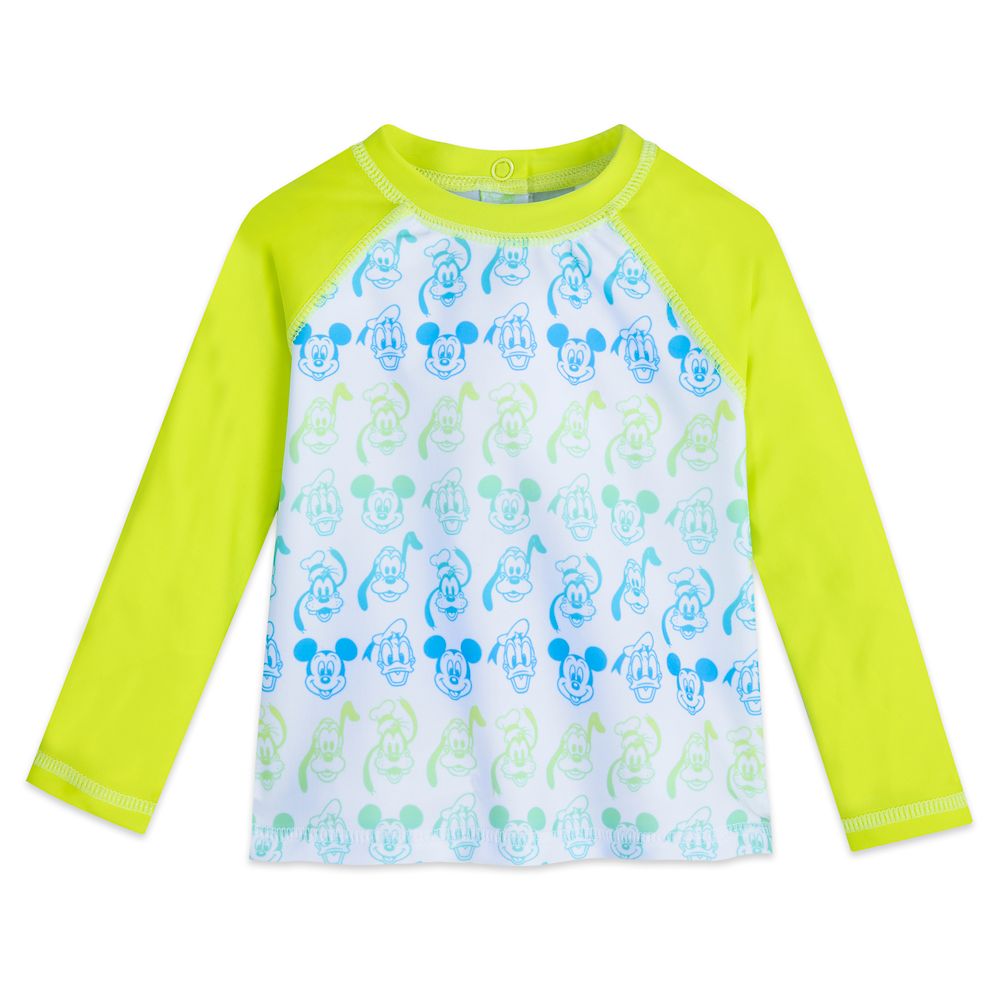 Mickey Mouse and Friends Rash Guard for Baby here now