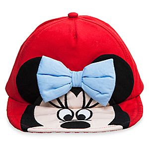 Minnie Mouse Baseball Swim Cap for Baby