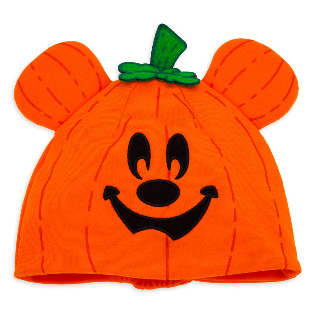 Mickey Mouse Jack-o’-Lantern Beanie Hat for Baby available online for purchase