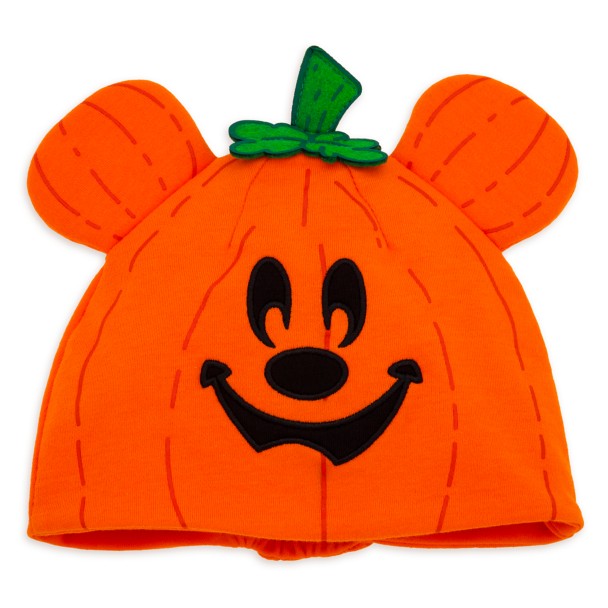 Mickey Mouse Jack-o'-Lantern Beanie Hat for Baby