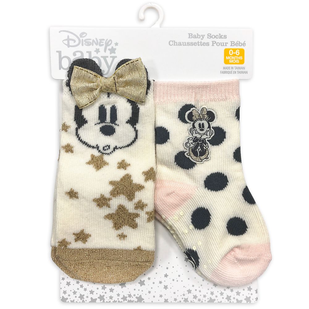 Minnie Mouse Sock Set for Baby