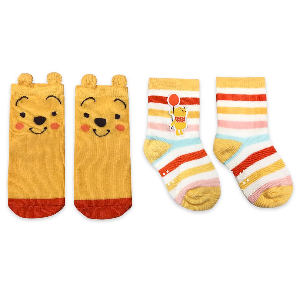 Winnie the Pooh Sock Set for Baby Official shopDisney