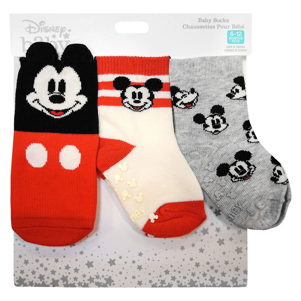 Mickey Mouse Sock Set for Baby