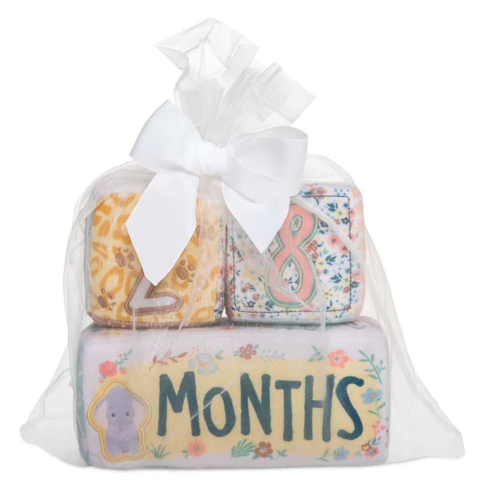 Disney Classics Plush Milestone Blocks for Baby