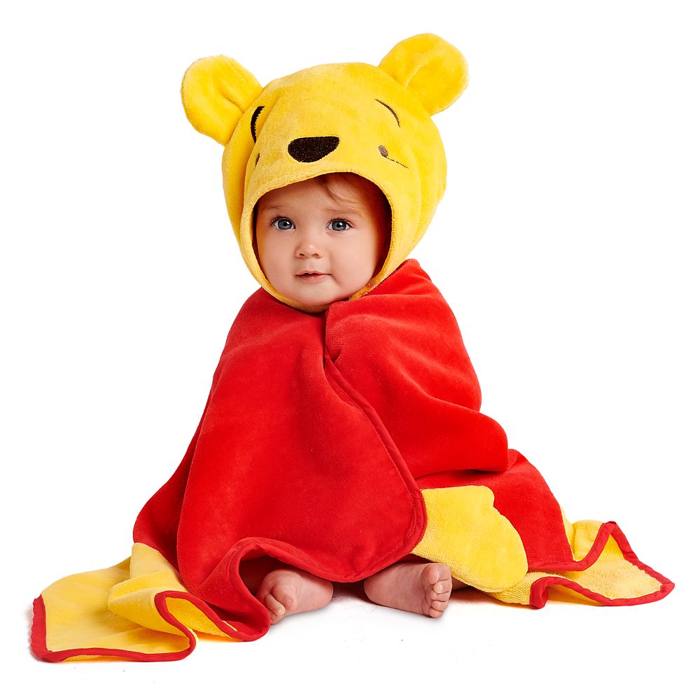 Winnie the Pooh Hooded Towel for Baby Official shopDisney