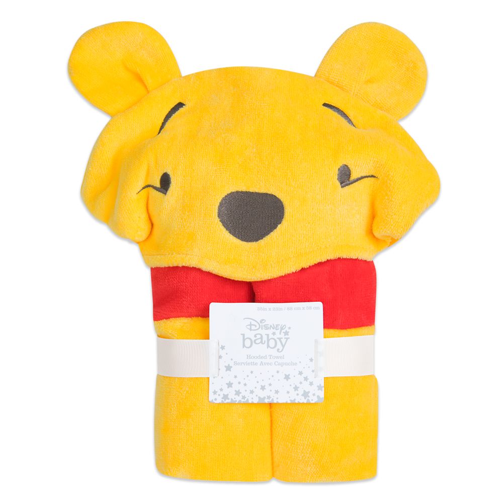 winnie the pooh hooded bath towel