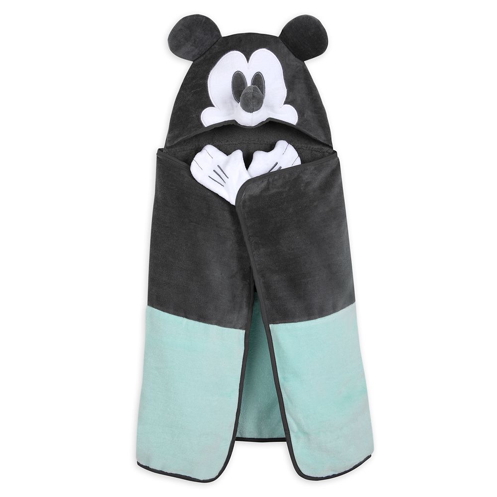 Mickey Mouse Hooded Towel for Baby Official shopDisney