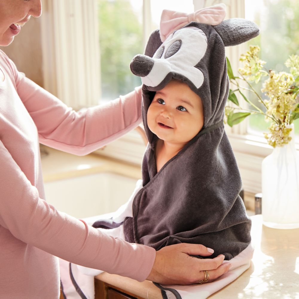 Minnie Mouse Hooded Towel for Baby