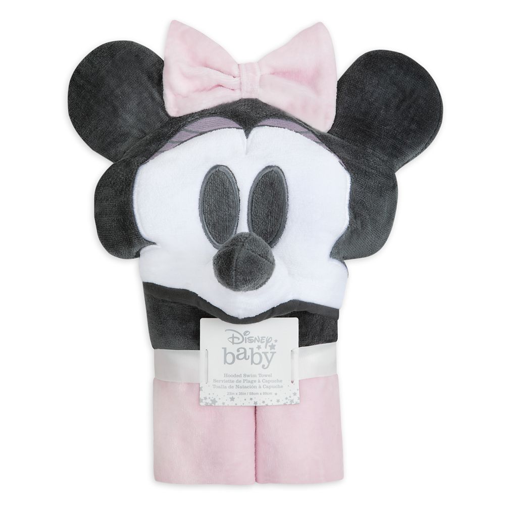 Minnie Mouse Hooded Towel for Baby