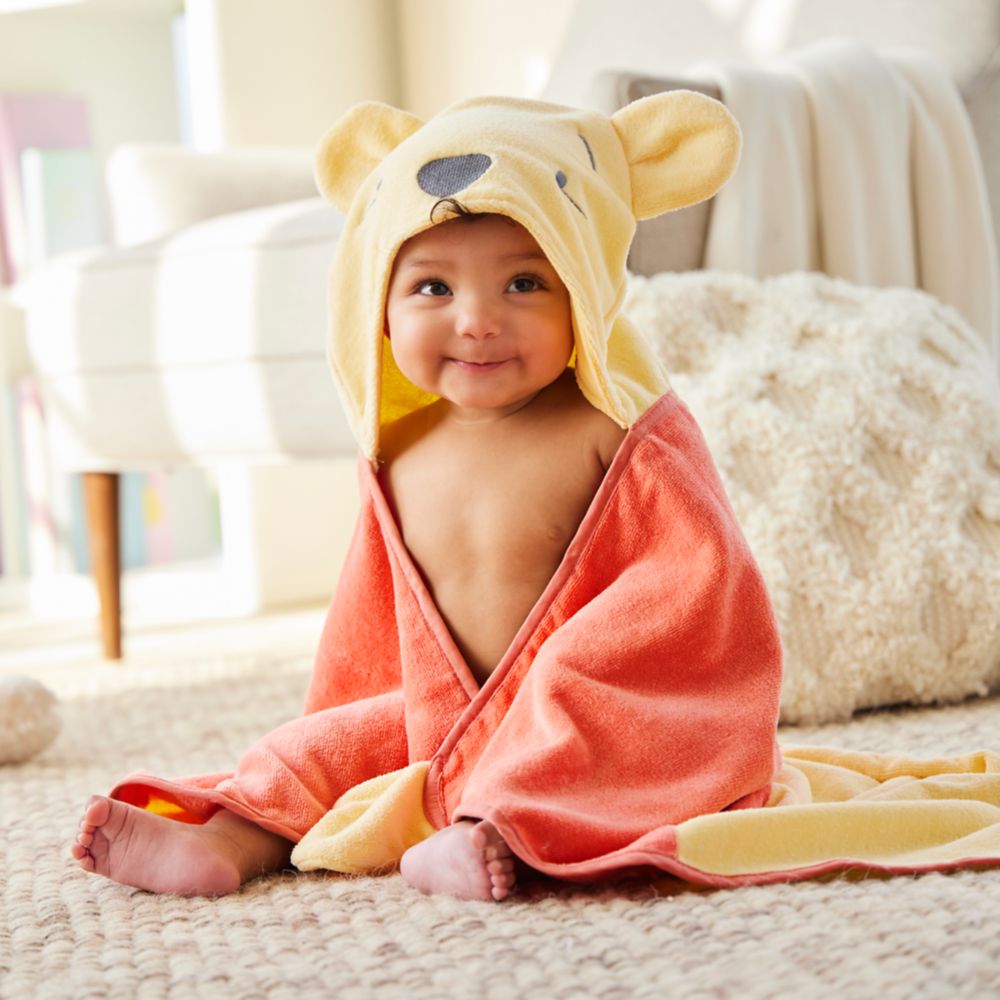 Winnie the Pooh Hooded Towel for Baby