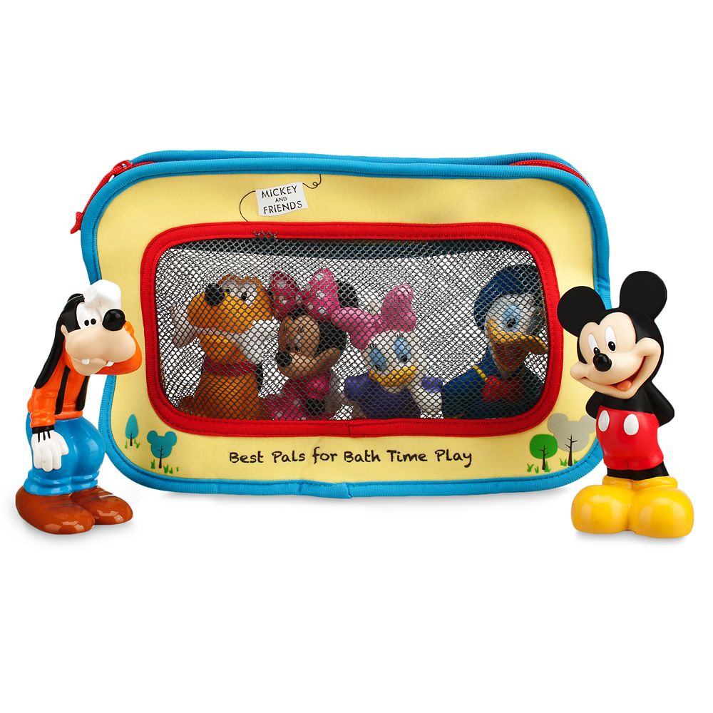 mickey and friends bath toys