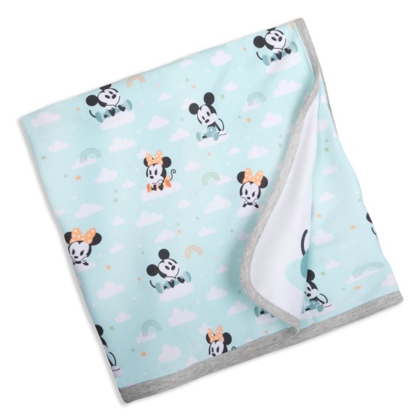 Mickey and Minnie Mouse Milestone Blanket and Marker