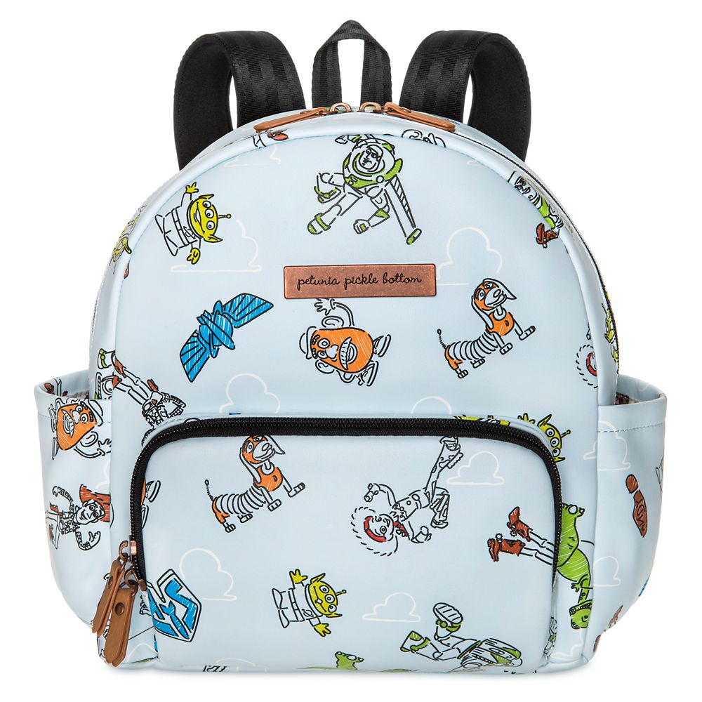 Petunia Pickle Bottom Mini Backpack in Disney/Pixar Playday, White