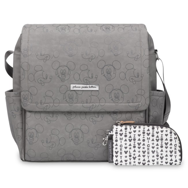 Disney Mickey Mouse Faces Boxy Diaper Backpack by Petunia Pickle Bottom Disney Mickey Mouse Faces Boxy Diaper Backpack by Petunia Pickle Bottom - Good water-repellent material
