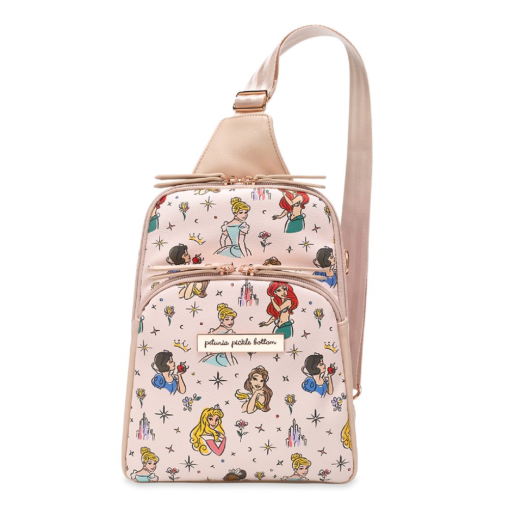 Disney Princess Criss-Cross Sling Bag by Petunia Pickle Bottom available online for purchase