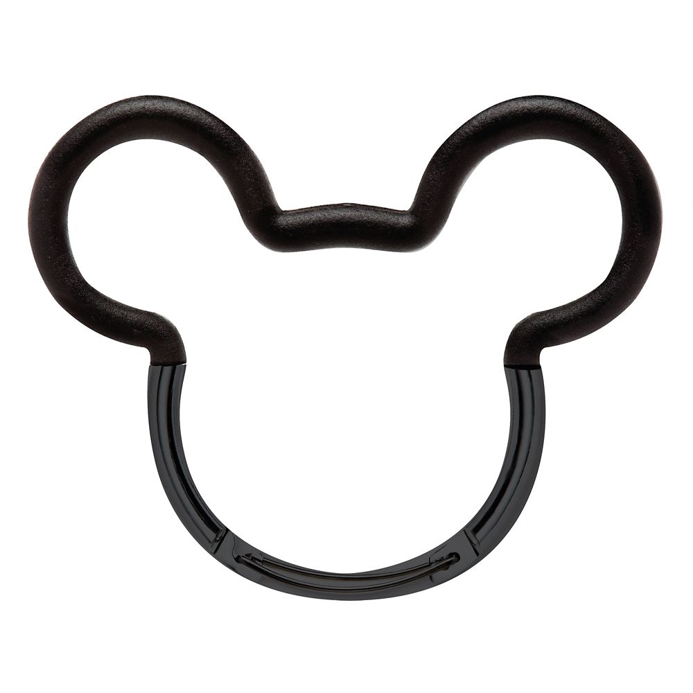 Mickey Mouse Icon Stroller Hook by Petunia Pickle Bottom – Black is now available