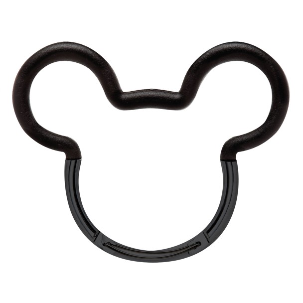 Mickey Mouse Icon Stroller Hook by Petunia Pickle Bottom – Black