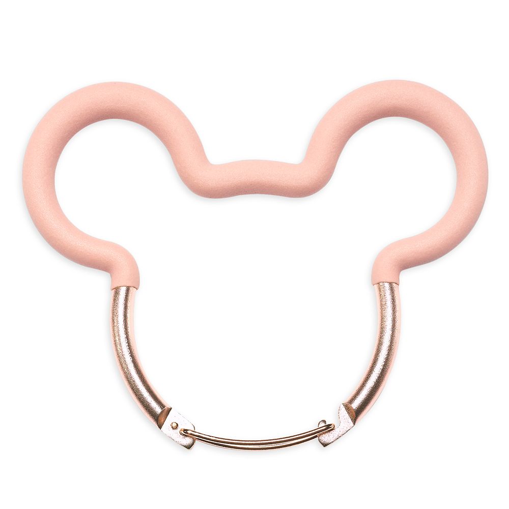 Mickey Mouse Icon Stroller Hook by Petunia Pickle Bottom – Rose Gold is now available