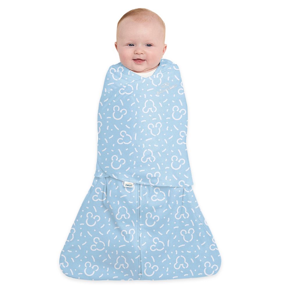 Mickey Mouse HALO SleepSack Swaddle for Baby – Blue