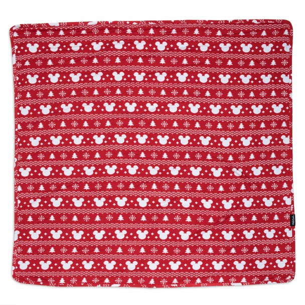 Mickey Mouse Icon Holiday Baby Blanket by Milk Snob