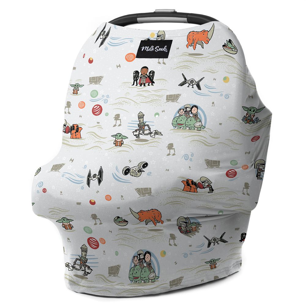 Star Wars: The Mandalorian Baby Seat Cover by Milk Snob