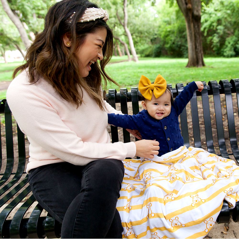 Winnie the Pooh Baby Blanket by Milk Snob