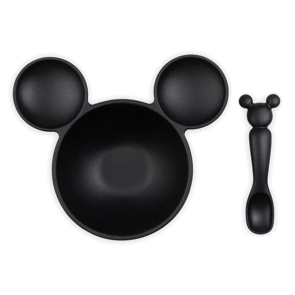 Mickey Mouse First Feeding Set by Bumkins – Black