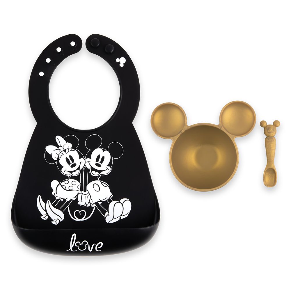 Mickey and Minnie Mouse First Feeding Set by Bumkins here now