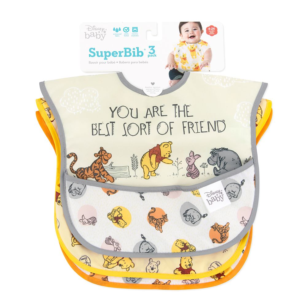 Winnie the Pooh and Pals SuperBib Set by Bumkins